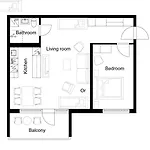 Floor 51m2, Balcony, 150 M Wifi, Air Cooling, Own Parking Place, 300m Metro Appartamento