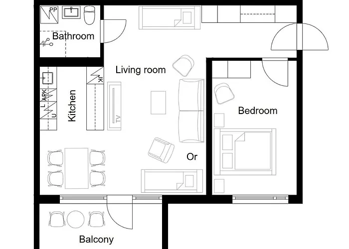 Floor 51m2, Balcony, 150 M Wifi, Air Cooling, Own Parking Place, 300m Metro Apartmán